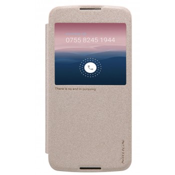 Idol 3 6045i 5.5 dėklas auksinis "Nillkin" Sparkle